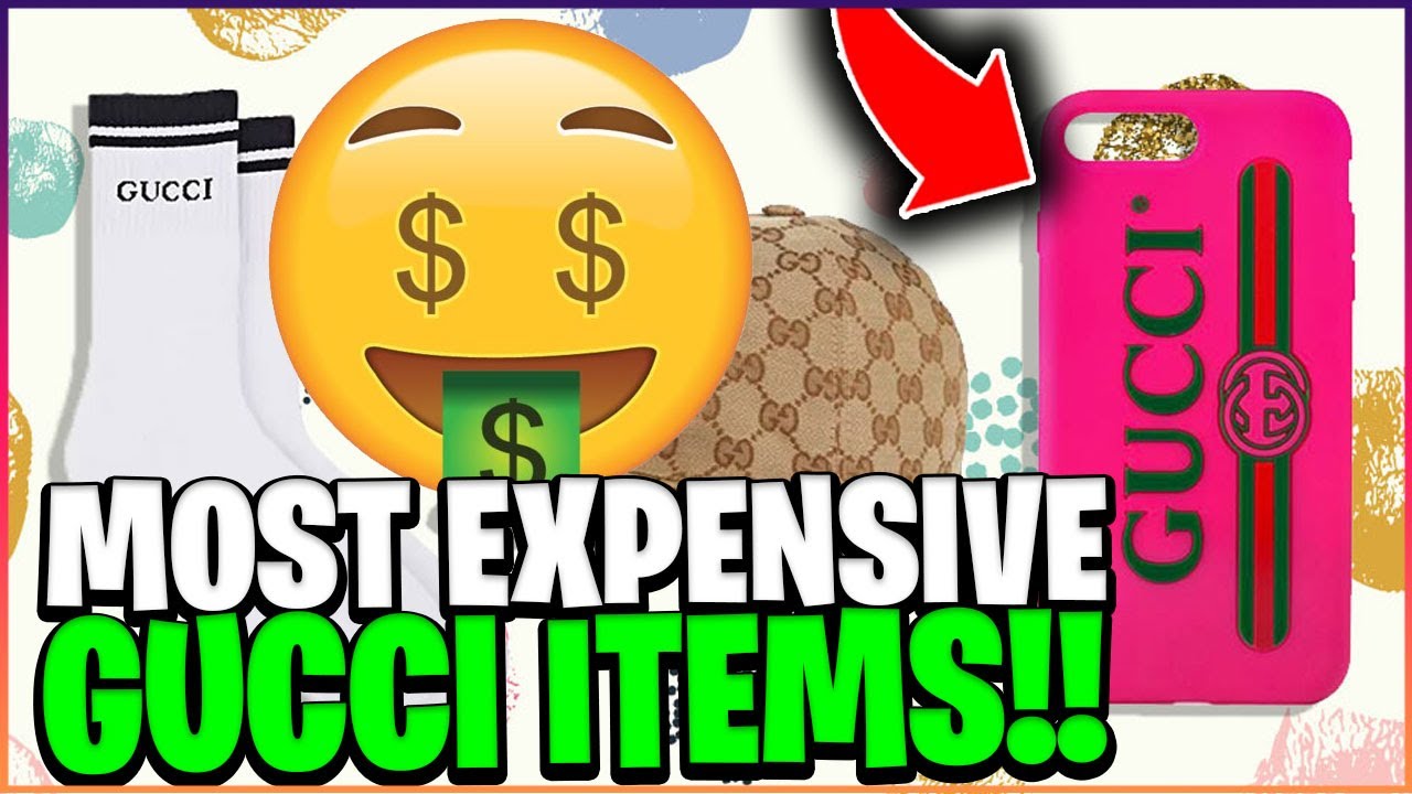 10 of The Most Expensive Gucci Items ever Sold💰