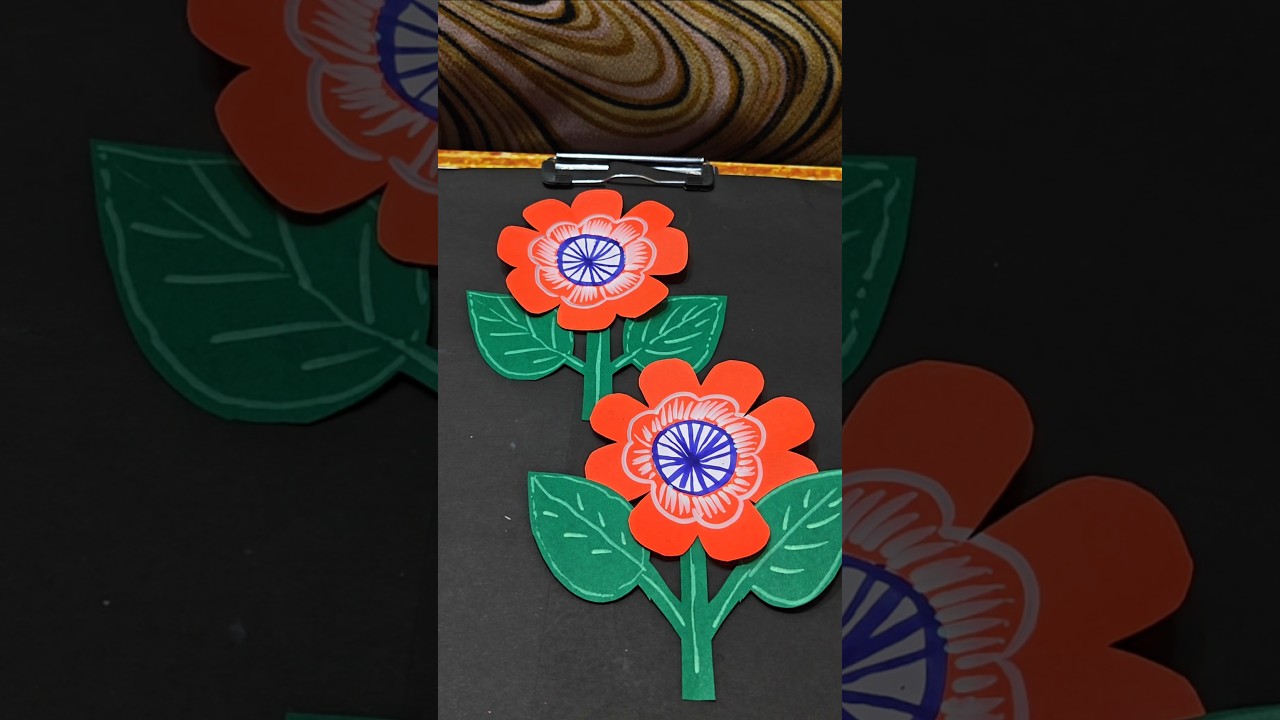 Republic day craft #art #shortsviral #trendingshorts