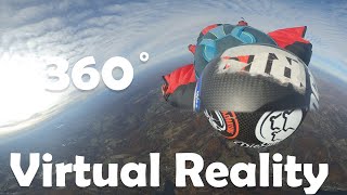 Patryk Wingsuiting - Insta360 EVO Test Run