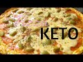 Cómo hacer PIZZA KETO en 10 minutos (Receta de PIZZA sin HARINA) - Marianela COOKING