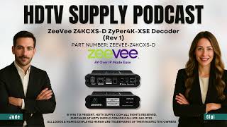 ZeeVee Z4KCXS-D ZyPer4K-XSE Decoder (Rev 1)