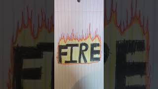 how to draw Stickman with (beam, fire)