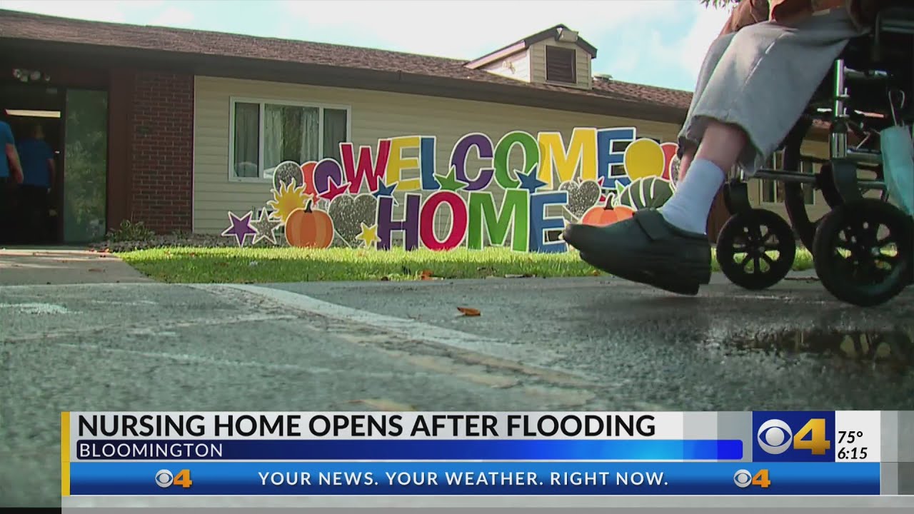 Residents return to Bloomington nursing home after June flood evacuation