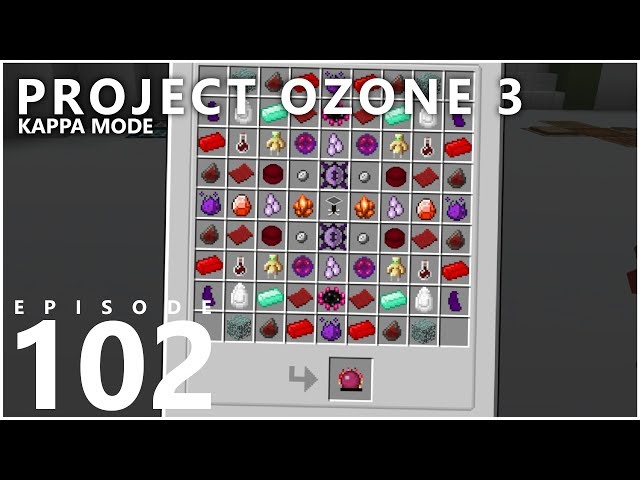 einde George Eliot Oost Project Ozone 3 Kappa Mode - PHILOSOPHER'S STONE [E102] (Modded Minecraft  Sky Block) - YouTube