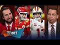 Mahomes wins SB MVP, ‘greatest accomplishment’ &amp; Purdy impress in loss? | NFL | FIRST THINGS FIRST