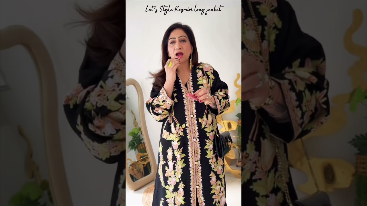 Styling my old kashmiri jacket for school event |thehopestory |styling tips | Fashion