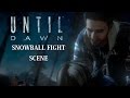 Until Dawn - Snowball Fight Scene - Jessica and Mike