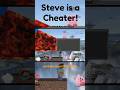 Steve Is A Cheater !!