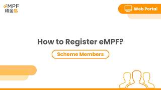 [Member] How to Register eMPF? - Web Portal
