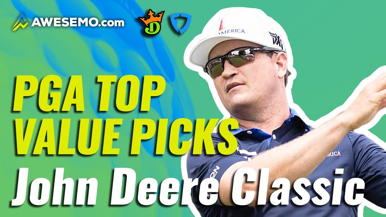 2021 John Deere Classic Top5 PGA DFS Values DraftKings & FanDuel