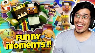 @GamerFleet & Jack Bhaiya Funny Moments In Minecraft ll M...