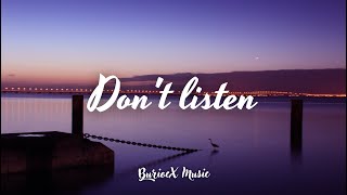 Don't listen (instrumental)