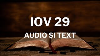 Lectură Biblică: Iov 29 - Verset cu Verset (Text și Audio)