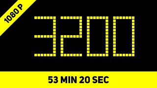 Famous ⏱ 3200 Sec Timer / 🔊 Alarm / 👍 Simple Timer Wealth