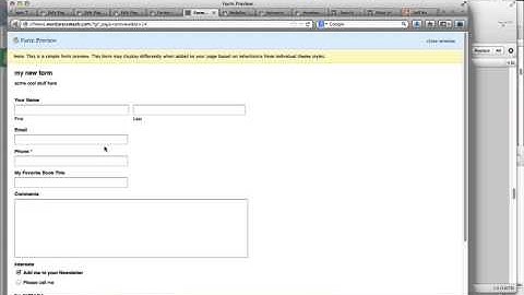 Creating and Editing Web Forms Using Gravity Forms