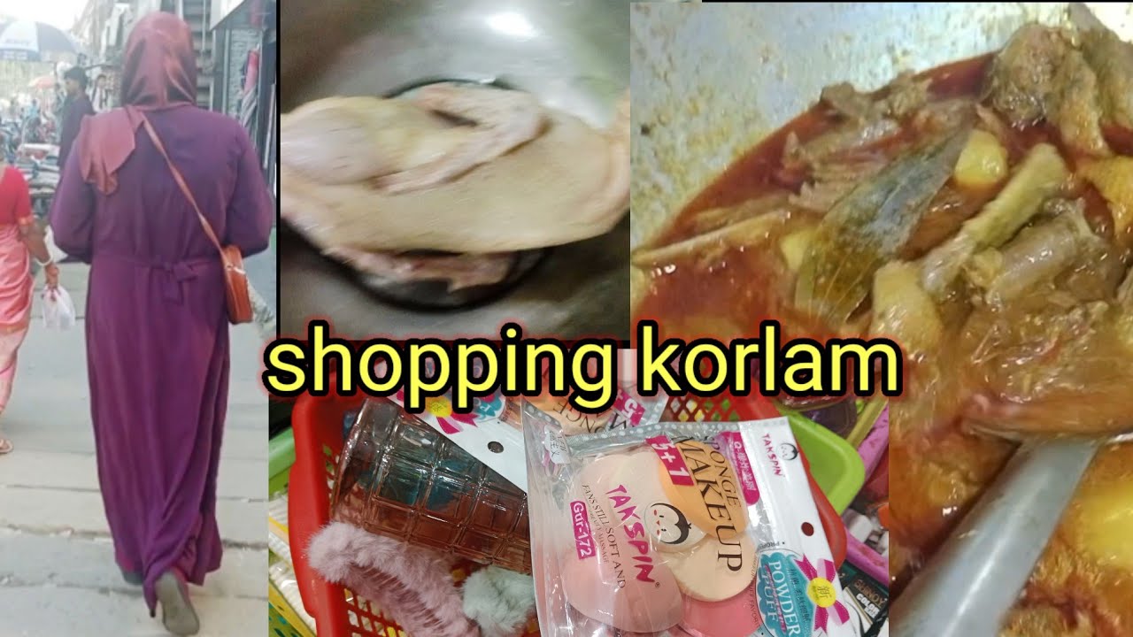 Aaj ke ektu shopping korlam| duck bhuna recipe|
