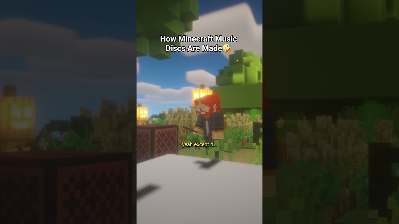 How Minecraft Music Discs Are Made🤣