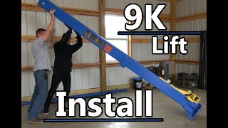 Two Post Lift Installation How To  TP9KACX & HD2P9000AC