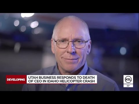 Utah business reeling from death of CEO in helicopter crash - YouTube
