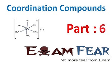 Chemistry Coordination Compounds part 6 (Coordination number, polyhedron) CBSE class 12 XII
