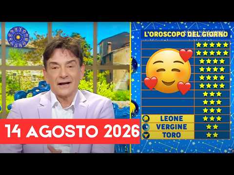Video Oroscopo Paolo Fox Venerdì 14 Agosto 2026: Vigilia di Ferragosto in Armonia