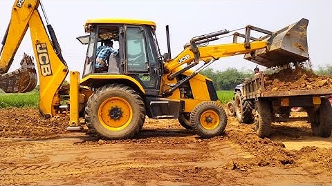 JCB 3DX Machine tractor loading video | Jcb Front bucket working video | jcb video | jcb | Jcp video
