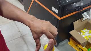 38mm Juice Cap Slitting Machine | High Speed Automatic Cap Slitting Machine
