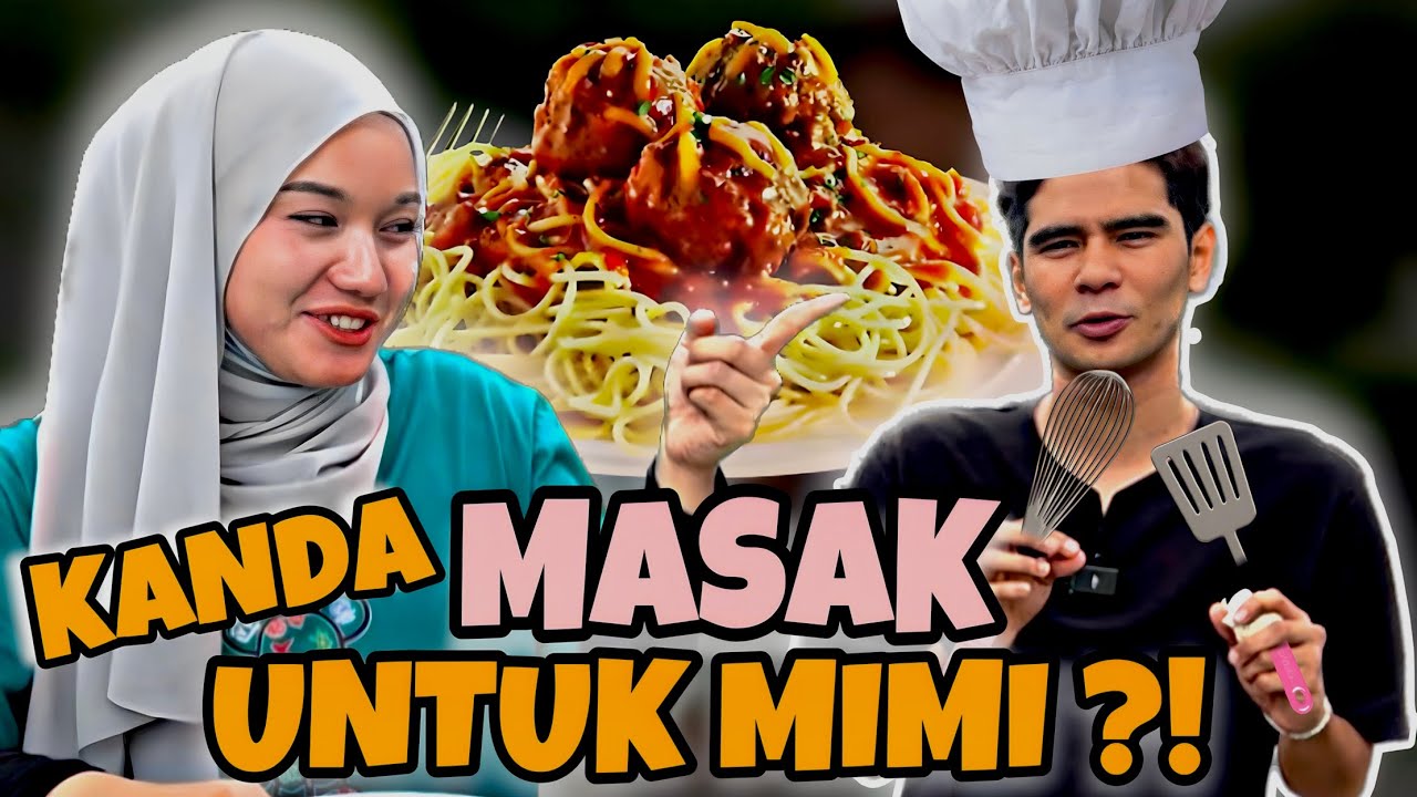 FIRSTIME KANDA MASAK SPAGETI !!