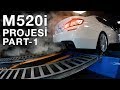 Yazılımla Kaç Beygir Oldu ? | M520i Projesi (Part-1) #dyno #performans