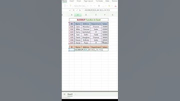 This XLOOKUP Trick Changed My Life! #trending #excel #viral #xlookup #exceltips #vlookup #ytshorts