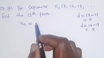 2017 GCE Mathematics || Paper 1 Question 7 #series #sequences #arithmeticprogression