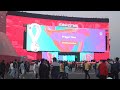 Coupe du monde 2022 ouverture de la fan zone fifa  doha  afp images