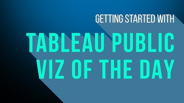 What is Tableau Public Viz of the Day? #tableau #tableaupublic #datafam