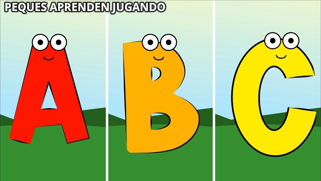 El abecedario para niños en español Palabras con las letras de la A a la Z  Peques Aprenden Jugando 