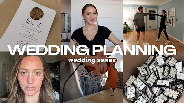 WEDDING PLANNING VLOG: 3 MONTHS OUT: The details, DIYs, dance lessons, florals, microneedling thumbnail