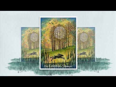 Evening Run by Eleana Evans - A Lavinia Stamps Tutorial