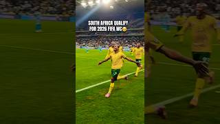 South Africa Goosebumps Bafana Bafana Qualify For Fifa World Cup 2026