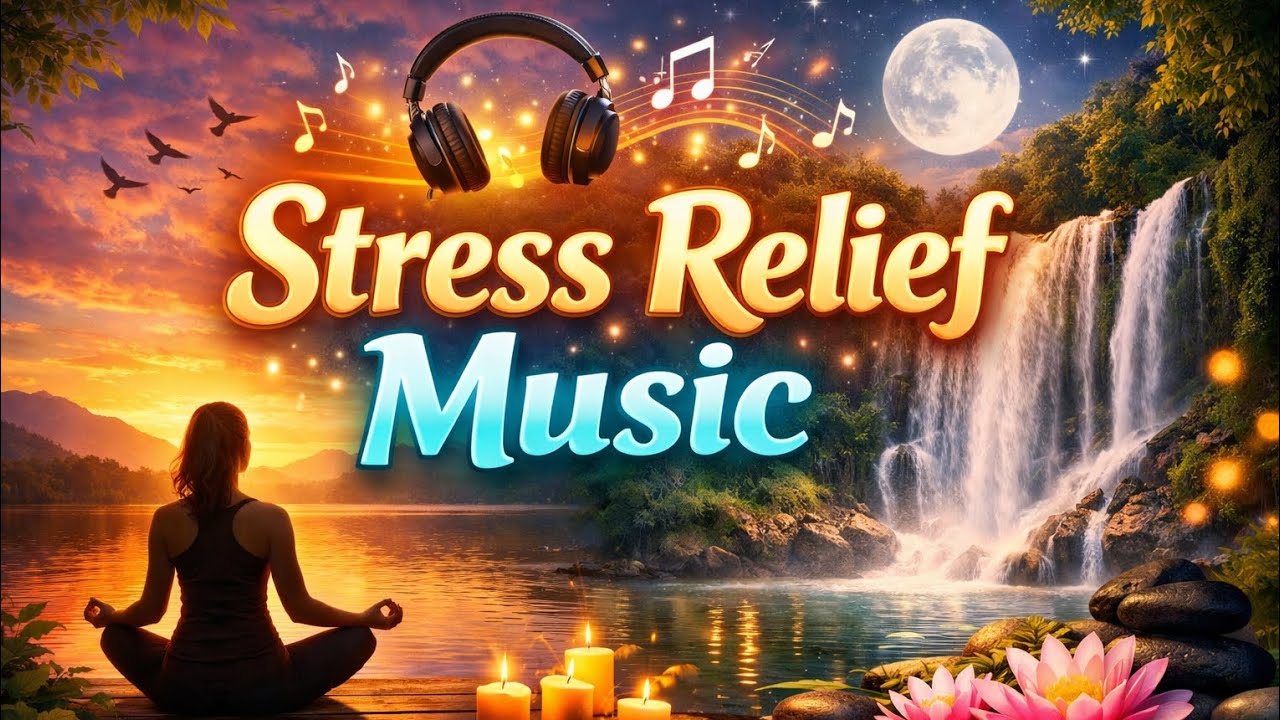 Deep Stress Relief Music 🌿 Calm Your Mind & Relax | Peaceful Meditation, Sleep & Relaxation Sounds