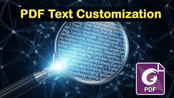 How to Change Text font size and Character Scale in a PDF Document using Foxit PDF Editor
