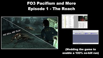 FO3 100% No-Kill Mod Part 1 - The Roach