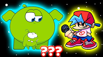 Om Nom & Nibble Nom "Growing" Sound Variations in 37 Seconds | FNF BF