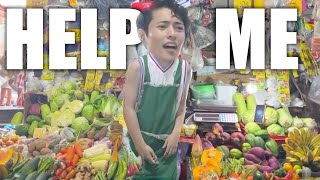 When Your VEGETABLE VENDOR is Japanese!!!【TRABAHO/Philippines】