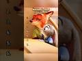 Nick&amp;Judy's sweet iconic moment#zootopia #nickwilde #judyhopps#celebrity #usa #funny#zoo