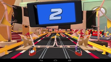 Dreamworks Turbo Fast Snail Racing Class 2 part 2   Android Games for kids in English