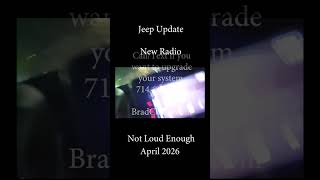 #Jeep Mopar RES 130S upgraded with a Custom #android Head Unit