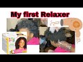 Relaxer on virgin hair | Just for me