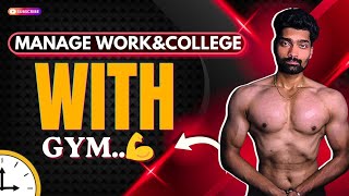 How to manage your work&college with GYM | Workout Tips @Fittmuscle4u #beginnersguide #workoutroutin