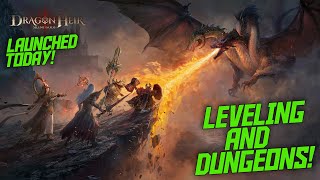 Evolving, Leveling, and Dungeons! || DragonHeir: Silent Gods CBT2