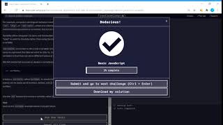 Famous Basic JavaScript (2/111) | Declare JavaScript Variables | freeCodeCamp Profile