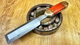 Details DIY A Chisel From An Old Bearing News